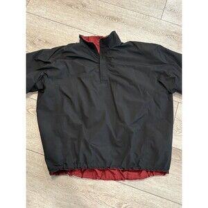 Zero Restriction Golf Waterproof Reversible Muirfield Mens‎ Large Black SS